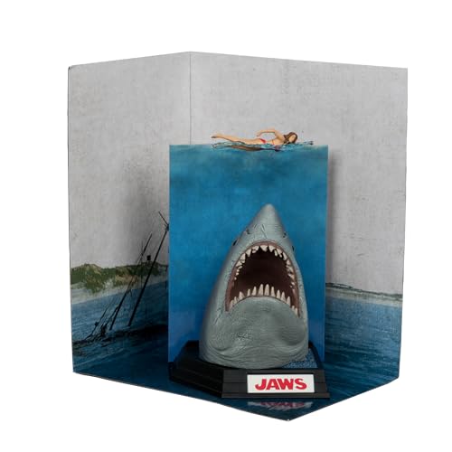 Der weiße Hai Movie Maniacs PVC Statue Jaws (50th Anniversary) 16 cm von McFarlane