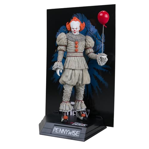 It: Welcome to Derry Movie Maniacs PVC Statue Pennywise (Gold Label) 16 cm von McFarlane