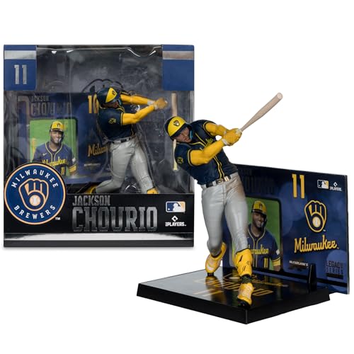 Jackson Chourio (Milwaukee Brewers) McFarlane MLB 17,8 cm Figur von McFarlane