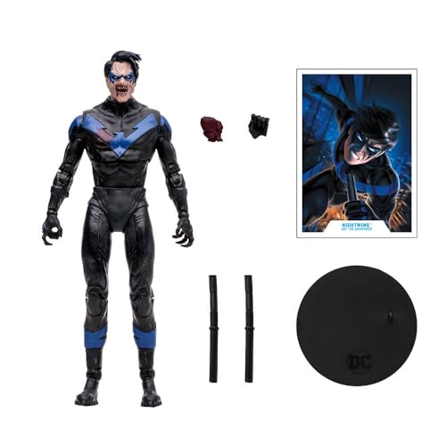 McFarlane 64387123 Nightwing DC Vs Vampires DC Multiverse Gold Edition, mit Zubehör, 22 Gelenke, 18 cm, für Sammler, Bizak McFarlane 64387123 Nightwing DC Vs Vampires DC Multiverse Gold Edition, mit Zubehör, 22 Gelenke, 18 cm, für Sammler, Bizak von McFarlane