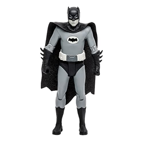 McFarlane Actionfigur Batman 66 (Black & White TV Variant) 15 cm, TM15056, Mehrfarbig von McFarlane