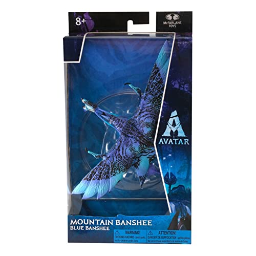 McFarlane Avatar - Aufbruch nach Pandora Actionfigur Mountain Banshee - Blue Banshee, (TM16358) von McFarlane