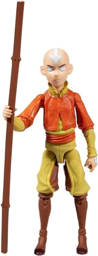 McFarlane Avatar - Der Herr der Elemente Actionfigur Aang Avatar 13 cm, TM19067, Mehrfarbig von McFarlane