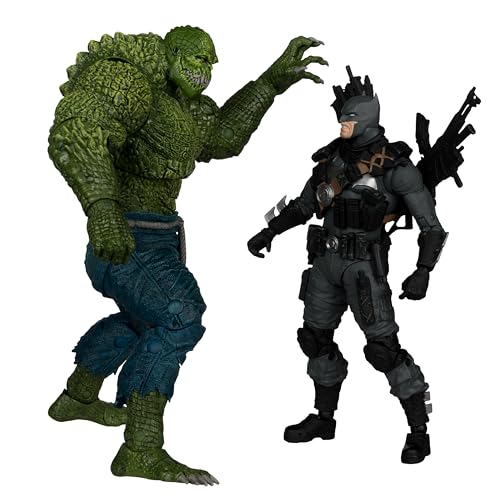 McFarlane DC Multiverse Collector Edition Actionfiguren 2er-Pack #03 Batman vs. Killer Croc 18 cm von McFarlane