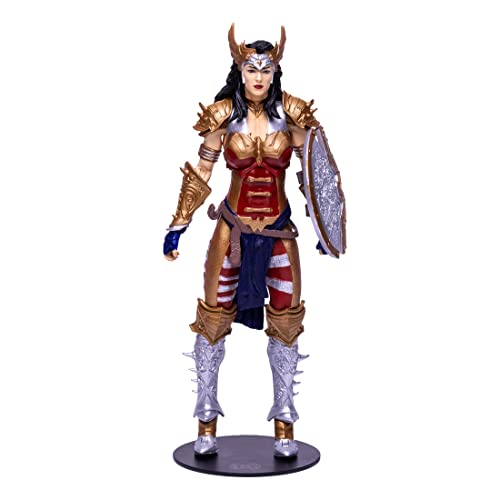 McFarlaneDC Multiverse Actionfigur Wonder Woman Designed by Todd McFarlane (Gold Label) 18 cm TM15181P Mehrfarbig von McFarlane