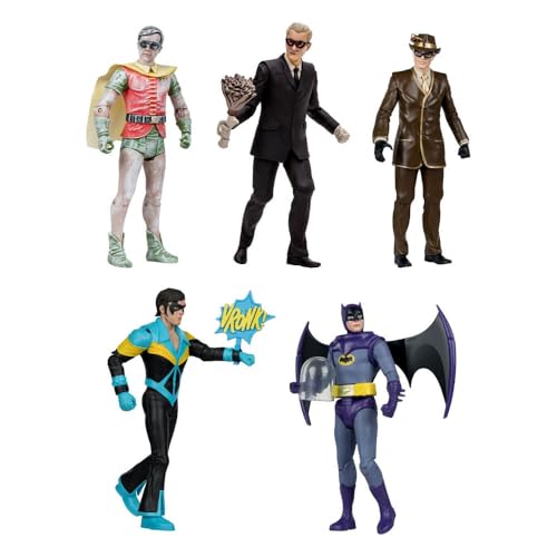 McFarlane DC Retro Actionfiguren 15 cm Wave 10 Sortiment (6) von McFarlane
