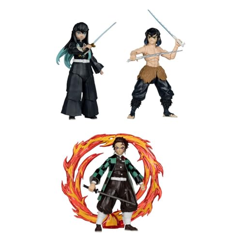 McFarlane Demon Slayer: Kimetsu no Yaiba Actionfiguren 18 cm Wave 5 Sortiment (6) von McFarlane