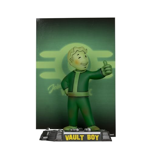McFarlane Fallout Vault Boy Glow in The Dark Edition Gold Label 12,7 cm Posed Figure Toys von McFarlane