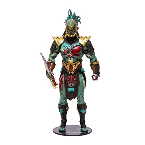 McFarlane Mortal Kombat Actionfigur Kotal Kahn (Bloody) 18 cm, TM11059P, Mehrfarbig von McFarlane