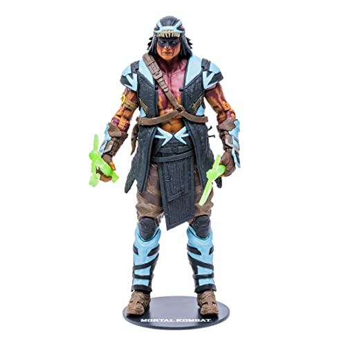 McFarlane Mortal Kombat Actionfigur Nightwolf 18 cm, Mehrfarbig von McFarlane