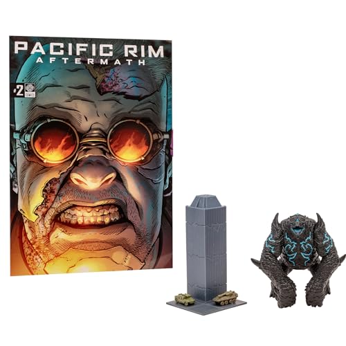 McFarlane - Pacific Rim - Leatherback (Kaiju) 4" Figure Playset & Comic von McFarlane