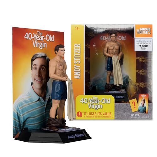 McFarlane – The 40 Year Old Virgin – Movie Maniacs – 15,2 cm große Andy Stitzer posierte Figur McFarlane – The 40 Year Old Virgin – Movie Maniacs – 15,2 cm große Andy Stitzer posierte Figur von McFarlane