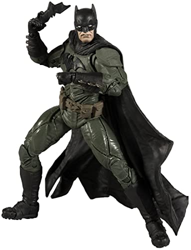 McFarlane Toys, 17,8 cm DC Direct Black Adam Batman Actionfigur mit 22 beweglichen Teilen, DC Black Adam Comic Figur mit einzigartiger Sammelfigurenkarte und Comicbuch, ab 12 Jahren von McFarlane