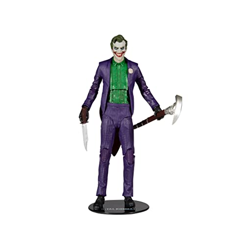 McFarlane Toys, 17.8 cm The Joker Mortal Kombat 11 Figur mit 22 beweglichen Teilen, Sammelfigur Mortal Kombat mit Sammlerständer Basis - Ab 14 Jahren McFarlane Toys, 17.8 cm The Joker Mortal Kombat 11 Figur mit 22 beweglichen Teilen, Sammelfigur Mortal Kombat mit Sammlerständer Basis - Ab 14 Jahren von McFarlane