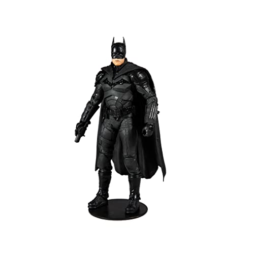 McFarlane Toys Batman: The Batman (Movie) 17,8 cm große Actionfigur mit Zubehör, 15076, Mehrfarbig von McFarlane