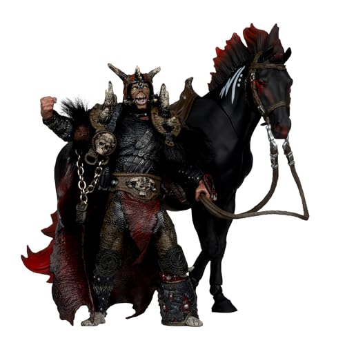McFarlane Toys - Bloodaxe mit Pferd (Spawn: The Dark Ages) 17,8 cm Actionfigur 2 Pack Digitales Sammlerstück von McFarlane