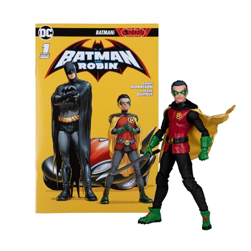 McFarlane Toys DC Direct Page Punchers Robin (Batman: Reborn) 17,8 cm Figur mit Comic von McFarlane