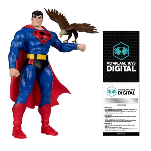 McFarlane Toys DC Direct Superman (Our Worlds at War) 17,8 cm Actionfigur Digital Collectible von McFarlane