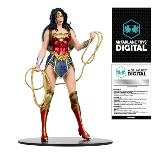 McFarlane Toys DC Direct Wonder Woman by Jim Lee Posierte Figur im Maßstab 1:6, digitales Sammlerstück McFarlane Toys DC Direct Wonder Woman by Jim Lee Posierte Figur im Maßstab 1:6, digitales Sammlerstück von McFarlane