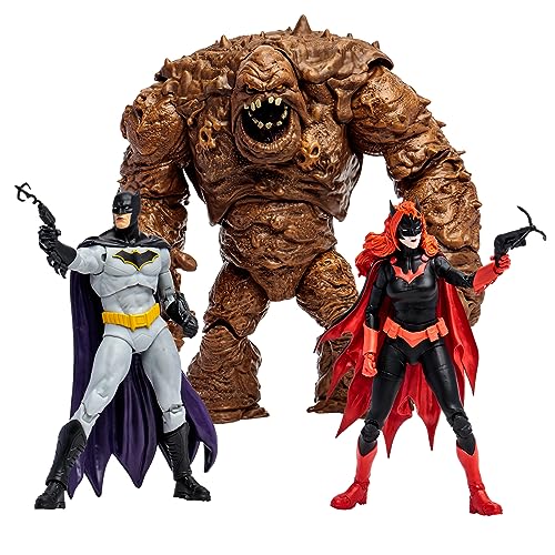 McFarlane Toys DC Multiverse Clayface Batman & Batwoman 3 Stück, Gold Label, Amazon Exclusive von McFarlane