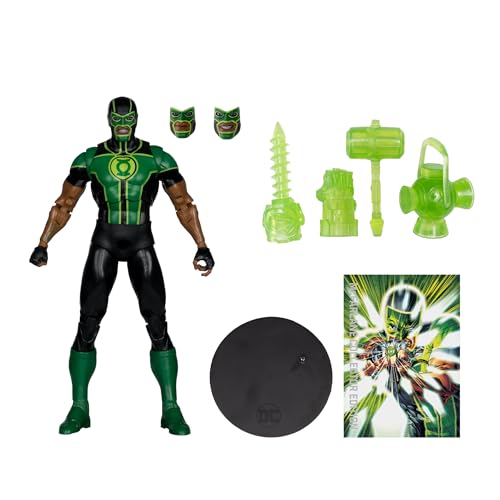 McFarlane Toys - DC Multiverse Green Lantern (Simon BAZ) 17,8 cm Figur Collector Edition #26 von McFarlane