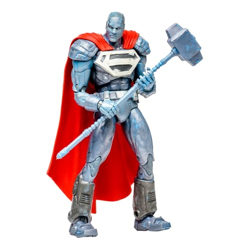 McFarlane Toys DC Multiverse Steel (Reign of the Supermen) 17,8 cm Actionfigur – Hommage an das Vermächtnis von Man of Steel von McFarlane