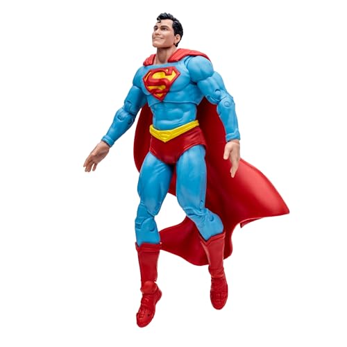 McFarlane Toys DC Multiverse Superman (DC Classic) 17,8 cm Actionfigur – ikonischer Held im detaillierten DC Comics Design von McFarlane