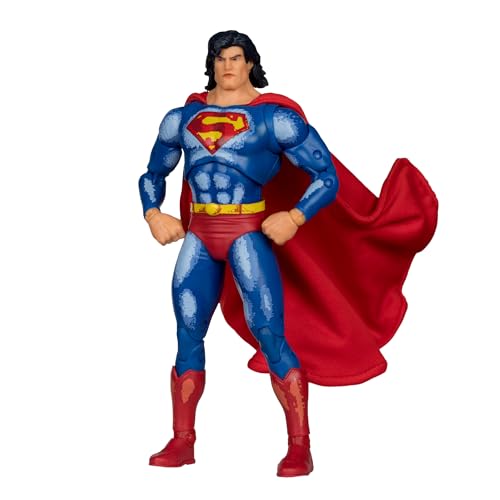 McFarlane Toys - DC Multiverse Superman (Justice League Task Force) 17,8 cm große Build-A Figur von McFarlane