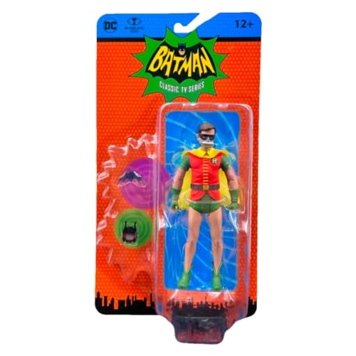 McFarlane Toys DC Retro Batman 66 Robin with Oxygen Mask, 15 cm von McFarlane Toys