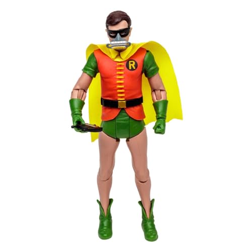 McFarlane Toys DC Retro Batman 66 Robin with Oxygen Mask, 15 cm von McFarlane Toys