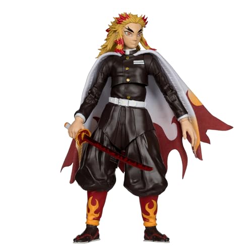 McFarlane Toys - Demon Slayer Kyojuro Rengoku 17,8 cm Actionfigur von McFarlane
