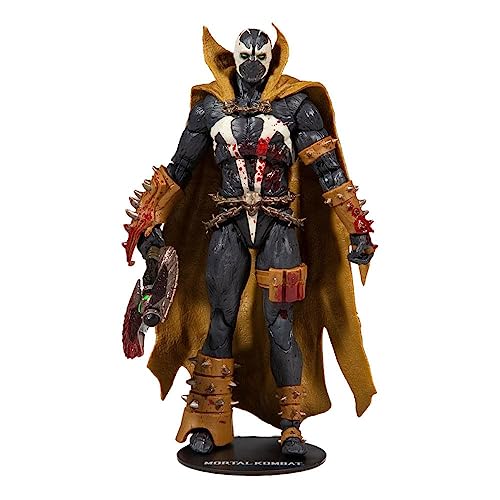 McFarlane Toys Mortal Kombat Spawn Bloody Classic 18 cm Actionfigur mit Zubehör von McFarlane