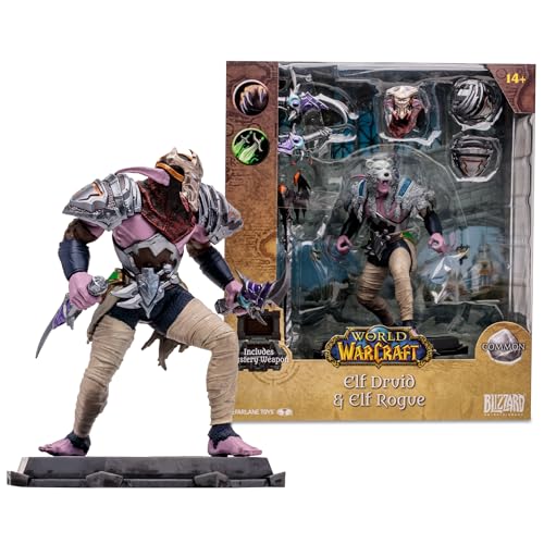 McFarlane World of Warcraft Actionfigur Night Elf: Druid/Rogue 15 cm McFarlane World of Warcraft Actionfigur Night Elf: Druid/Rogue 15 cm von McFarlane