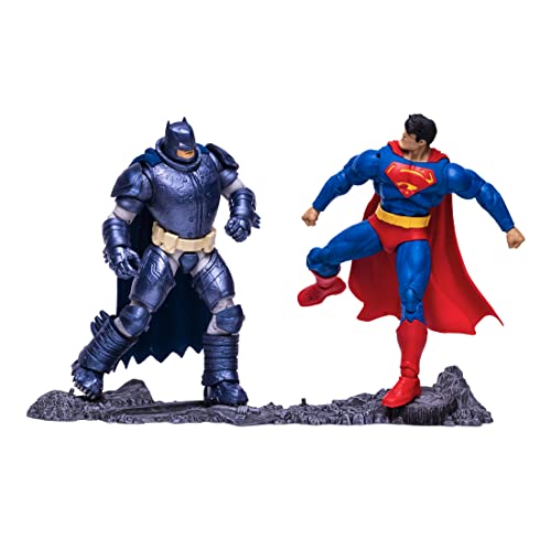 McFarlaneDC Actionfiguren Collector Multipack Superman vs. Armored Batman 18 cm von McFarlane