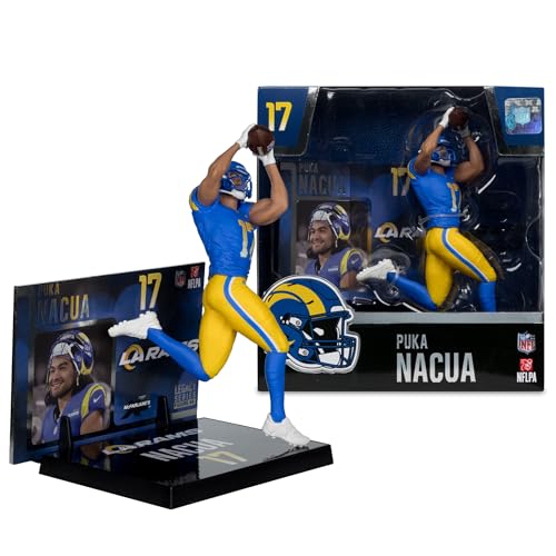 Puka Nacua (Los Angeles Rams) NFL 17,8 cm Figur McFarlane von McFarlane