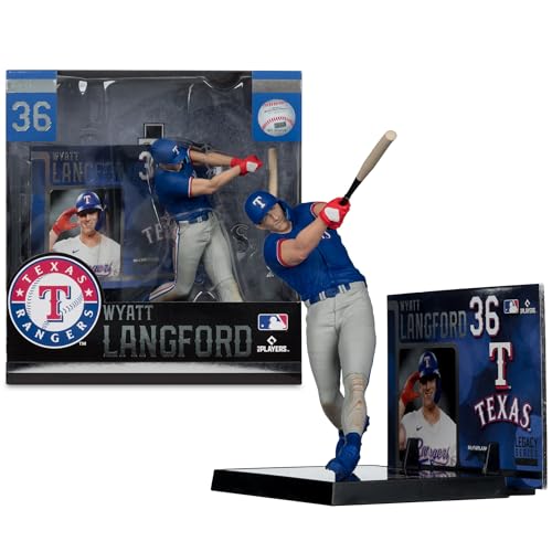 Wyatt Langford (Texas Rangers) McFarlane MLB 17,8 cm Figur von McFarlane