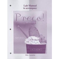 Laboratory Manual to Accompany Prego! von MCGRAW-HILL Higher Education