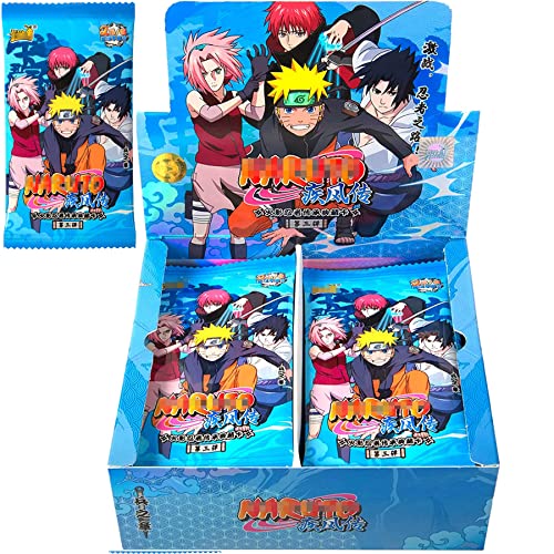 McKona Cards Naru-to Shippuden TCG Card Booster Pack Game Anime Trading Cards Lieblings-Sammelkarten (30 Karten/Pack 5 Karten/Pack) von McKona