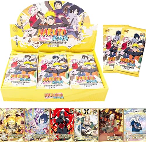 McKona Naru-to Card Packs Booster Box Anime Games CCG Battle Role Playing/Trading Card Pack (36 Packungen 5 Karten/Pack) von McKona