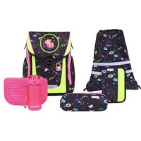 MCNEILL 9663317000 Primo Capybar Schulranzen – 9-teiliges Set mit Brotdose, Trinkflasche & zwei McAddys von McNeill