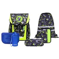 MCNEILL 9663322000 Primo Dinopark Schulranzen – 9-teiliges Set mit Brotdose, Trinkflasche & zwei McAddys MCNEILL 9663322000 Primo Dinopark Schulranzen – 9-teiliges Set mit Brotdose, Trinkflasche & zwei McAddys von McNeill