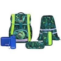 MCNEILL 9663324000 Primo Tropic Schulranzen – 9-teiliges Set mit Brotdose, Trinkflasche & McAddys von McNeill