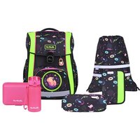 MCNEILL 9664317000 Bravo Capybar Schulranzen – 9-teiliges Set mit Brotdose, Trinkflasche & zwei McAddys MCNEILL 9664317000 Bravo Capybar Schulranzen – 9-teiliges Set mit Brotdose, Trinkflasche & zwei McAddys von McNeill