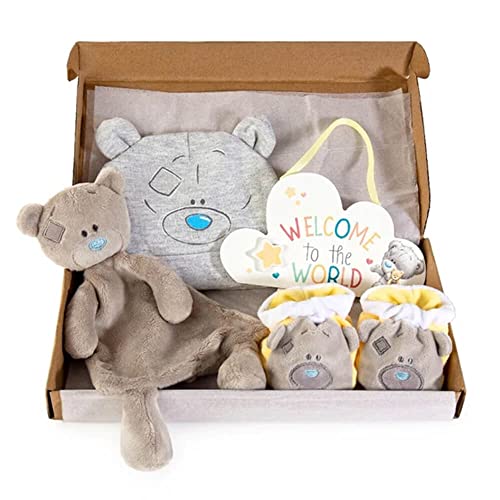 Tiny Tatty Teddy AGB92040 Baby-Geschenkset, Medium, Grau Tiny Tatty Teddy AGB92040 Baby-Geschenkset, Medium, Grau von Me to You