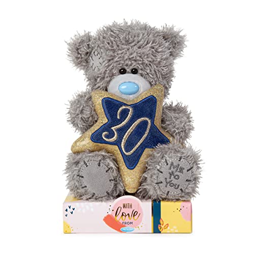 Me To You Bear AP701116 Me to You Me to You Tatty Teddy 30. Geburtstag, offizielle Kollektion, Einheitsgröße, Rosa, Schwarz, Gold von Me To You Bear
