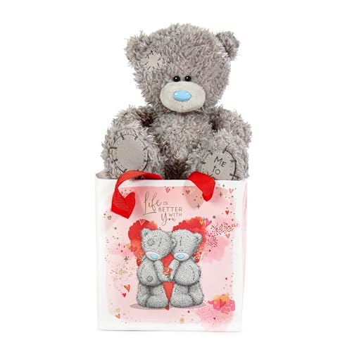 Me To You Tatty Teddybär in Geschenktüte – Offizielle Valentinstagskollektion, Grau Me To You Tatty Teddybär in Geschenktüte – Offizielle Valentinstagskollektion, Grau von Me To You Bear