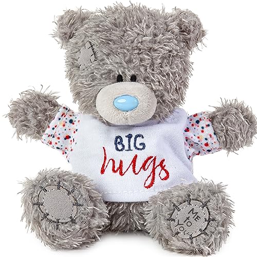 Me to You Tatty Teddy Bär in großen Umarmungen, 10 cm, offizielle Kollektion, Weiß, Grau, 62 Me to You Tatty Teddy Bär in großen Umarmungen, 10 cm, offizielle Kollektion, Weiß, Grau, 62 von Me To You Bear