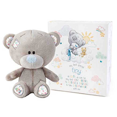 Me To You Tiny Tatty Bär Erster Teddybär in Geschenkbox (AP992001), blau von Me to You