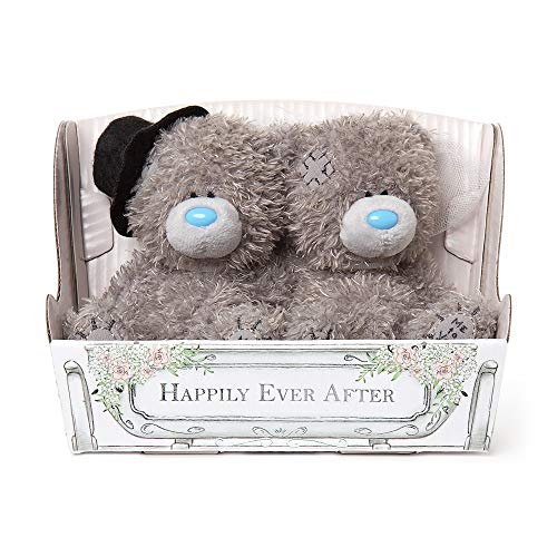 Me To You AP401007 Bär Brautpaar Tatty Teddybären in Hochzeitskutsche Geschenkbox, grau, M Me To You AP401007 Bär Brautpaar Tatty Teddybären in Hochzeitskutsche Geschenkbox, grau, M von Me to You