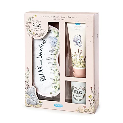 Me To You AGZ01095 Relax & Unwind Geschenkset Augenmaske, Lotion & Kerze Me To You AGZ01095 Relax & Unwind Geschenkset Augenmaske, Lotion & Kerze von Me to You